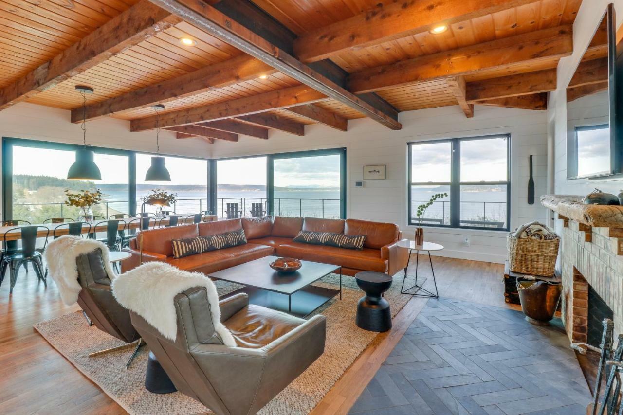 Whidbey Island Modern Farmhouse Greenbank المظهر الخارجي الصورة